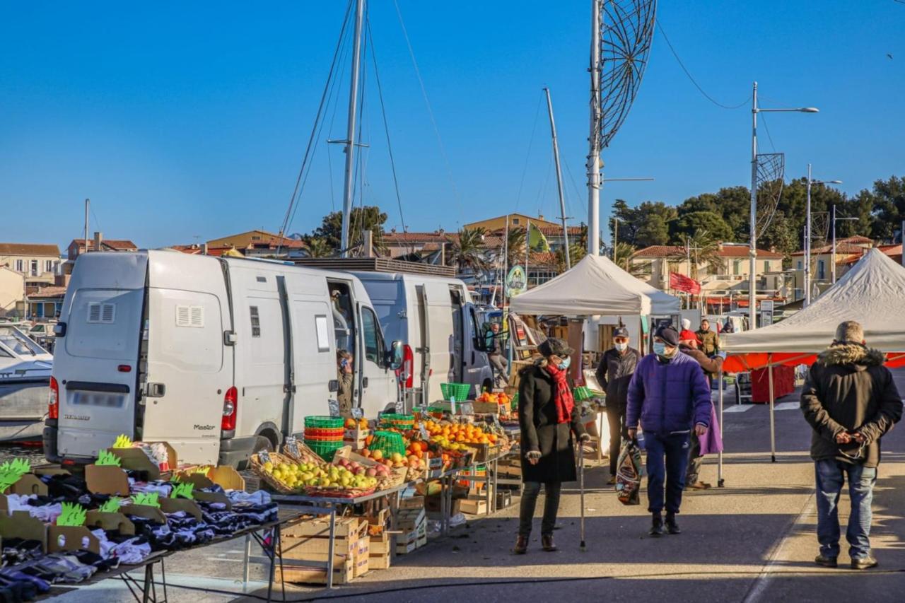 LUMINEUX et Joli 34 m avec TERRASSE - la MER Six-Fours-les-Plages Extérieur photo